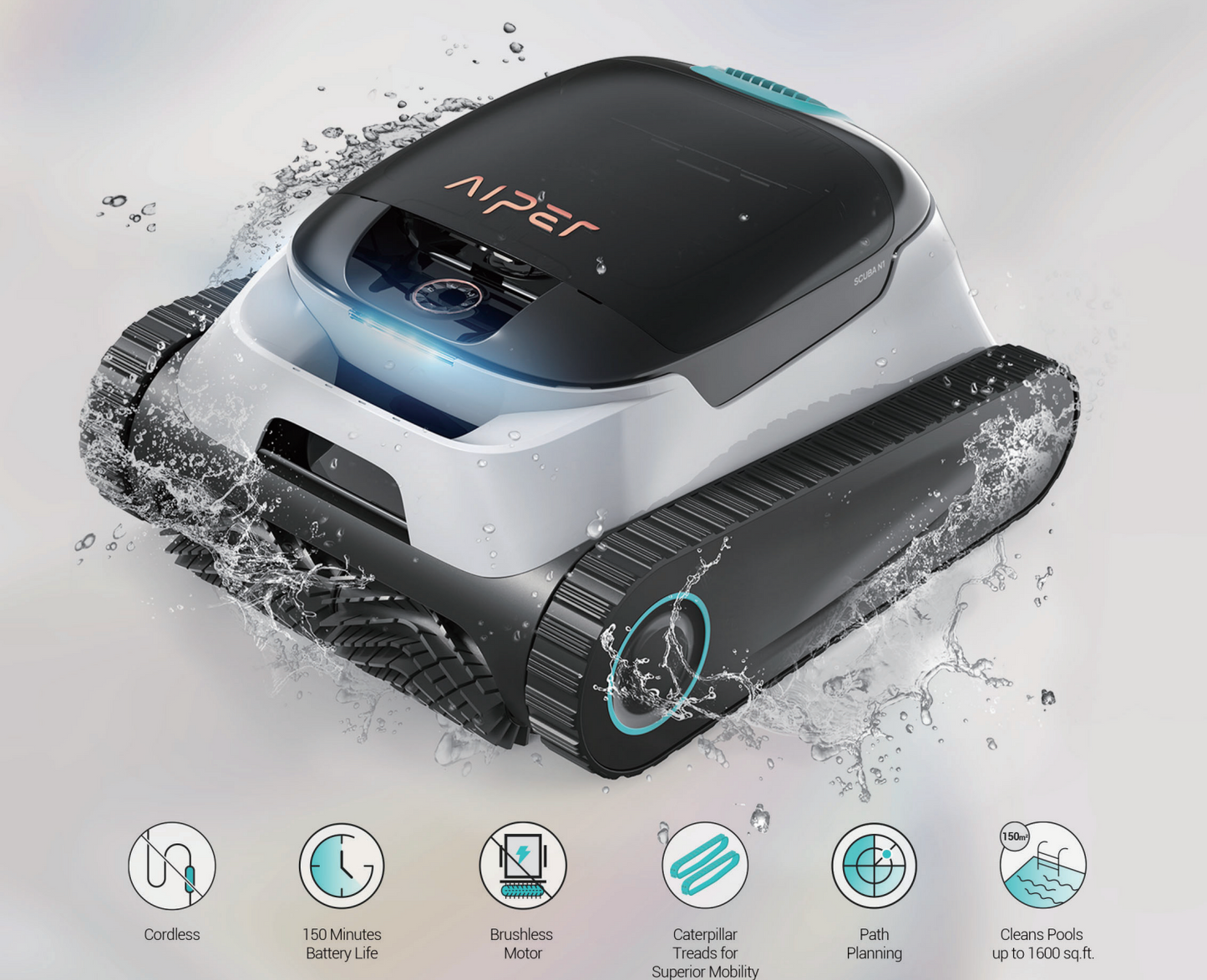 Aiper Scuba N1 Cordless Robotic Pool Cleaner