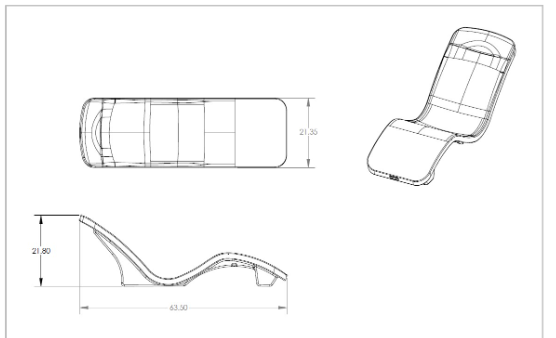 S.R. Smith Lounger R Series Pool White