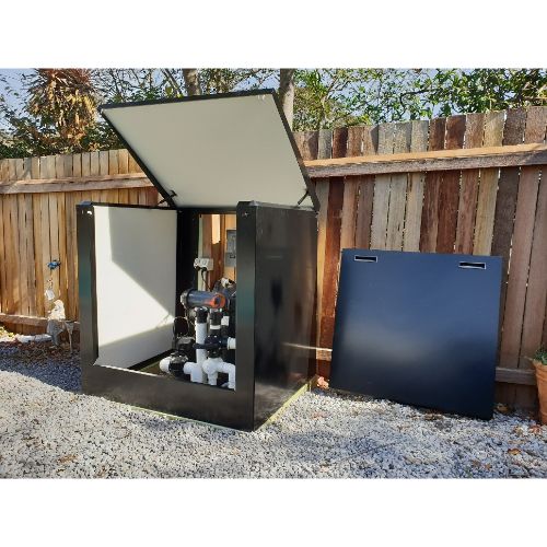 Acoustic Box Soundproof Pump & Filter Cover/Enclosure (BACKLESS) - 1100mm Wide