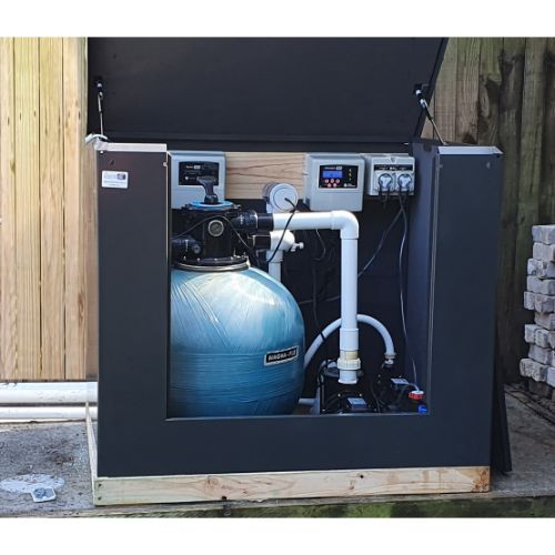 Acoustic Box Soundproof Pump & Filter Cover/Enclosure - 1350mm Wide