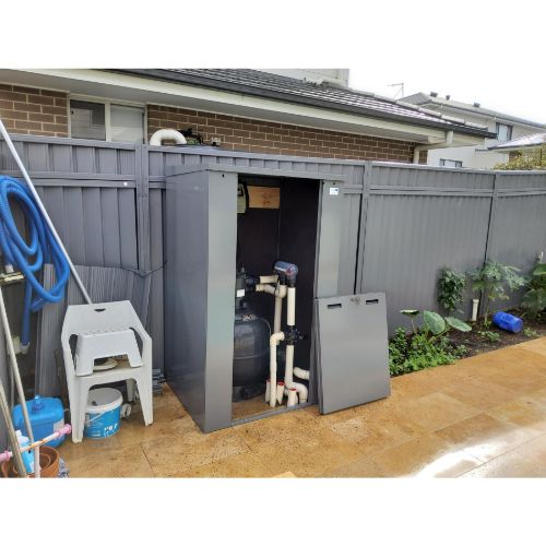 Acoustic Box Soundproof Pump & Filter Cover/Enclosure (BACKLESS) - 1100mm Wide