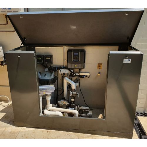 Acoustic Box Soundproof Pump & Filter Cover/Enclosure (BACKLESS) - 1650mm Wide