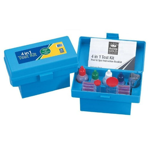 Aussie Gold 4 in 1 Test Kit (Chlorine, pH, Acid, Alkalinity)