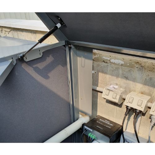 Acoustic Box Soundproof Pump & Filter Cover/Enclosure (BACKLESS) - 1650mm Wide