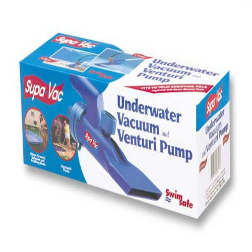 Supa-Vac Underwater Vacuum & Venturi Pump (Complete With Handle & Hose)
