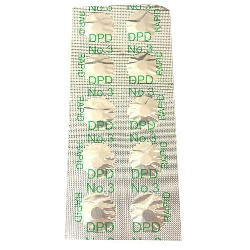 Aussie Gold DPD 3 Total Combined Chlorine/Bromine Tablets for 4in1 Test Kits: