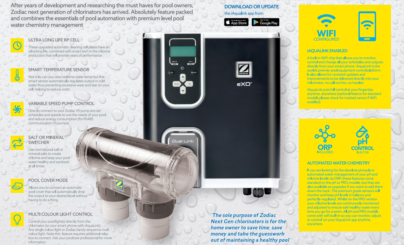 Zodiac eXO® MID IQ CHLORINATOR