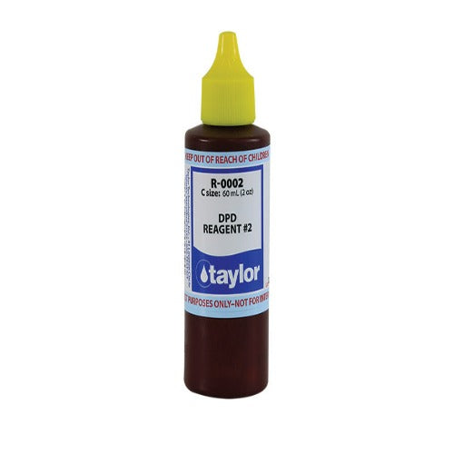 Taylor R-0002 DPD #2 Reagent 60mL – Total Chlorine Test Solution