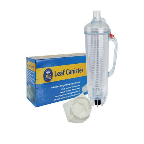 Aussie Gold LEAF CANISTER with Large Capacity Basket