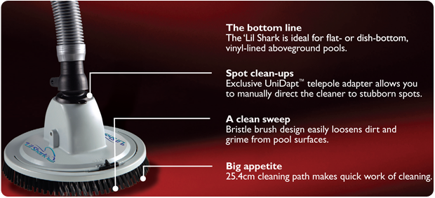 Pentair/ Onga LIL SHARK™ ABOVE-GROUND POOL CLEANER