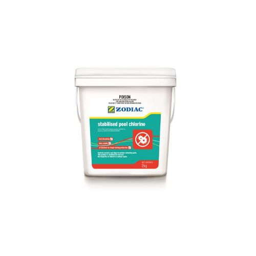 ZODIAC 2KG STABILIZED POOL CHLORINE
