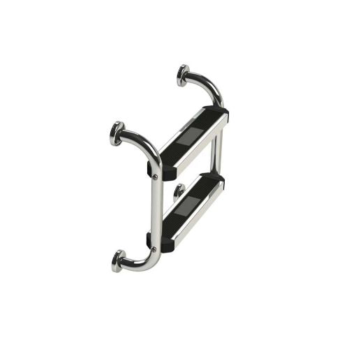 S.R. SMITH POOL COVER LADDER- 2 STEP (Flanged)