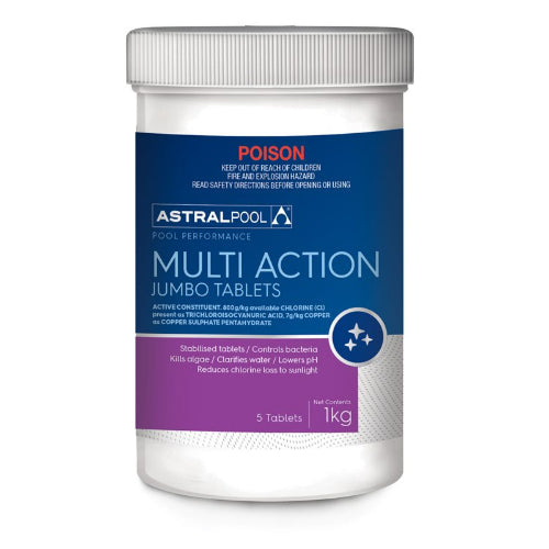 ASTRALPOOL MULTI-ACTION JUMBO TABLETS 1kg