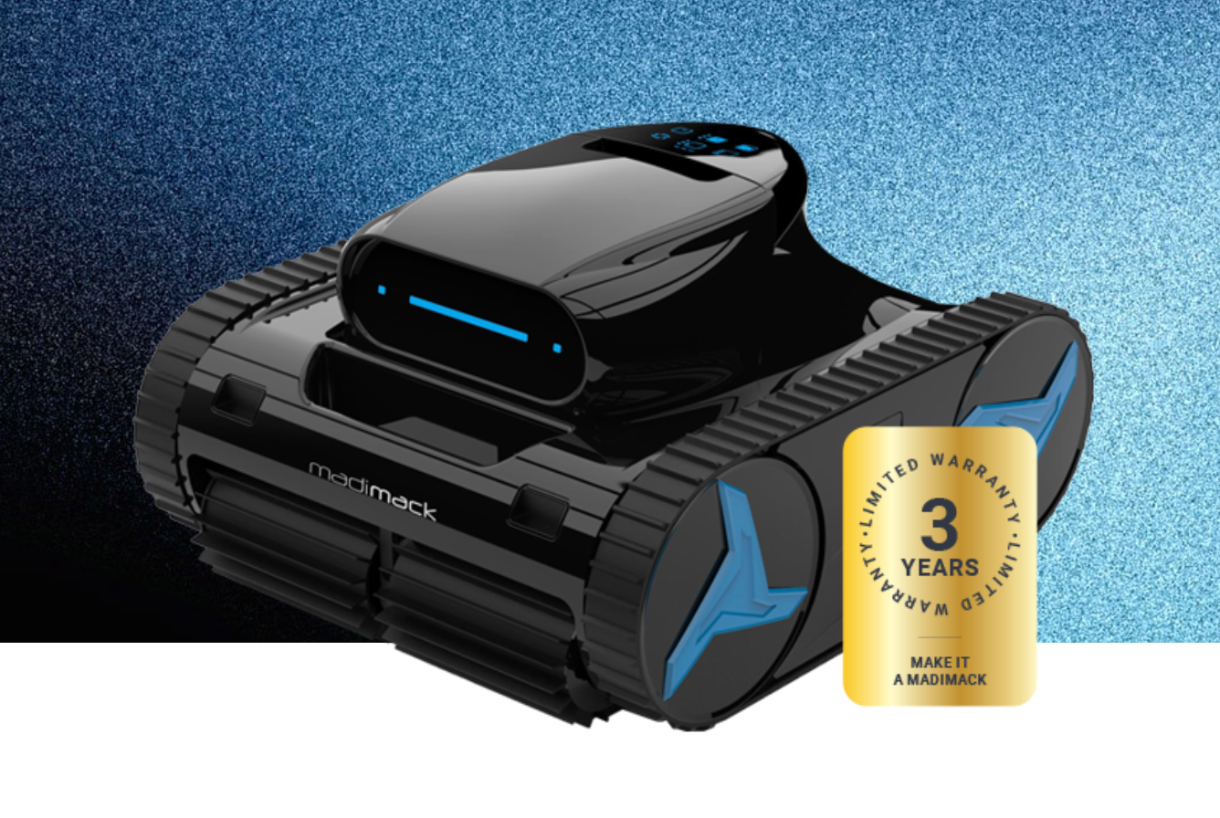 Madimack GT Freedom Plus cordless robotic pool cleaner