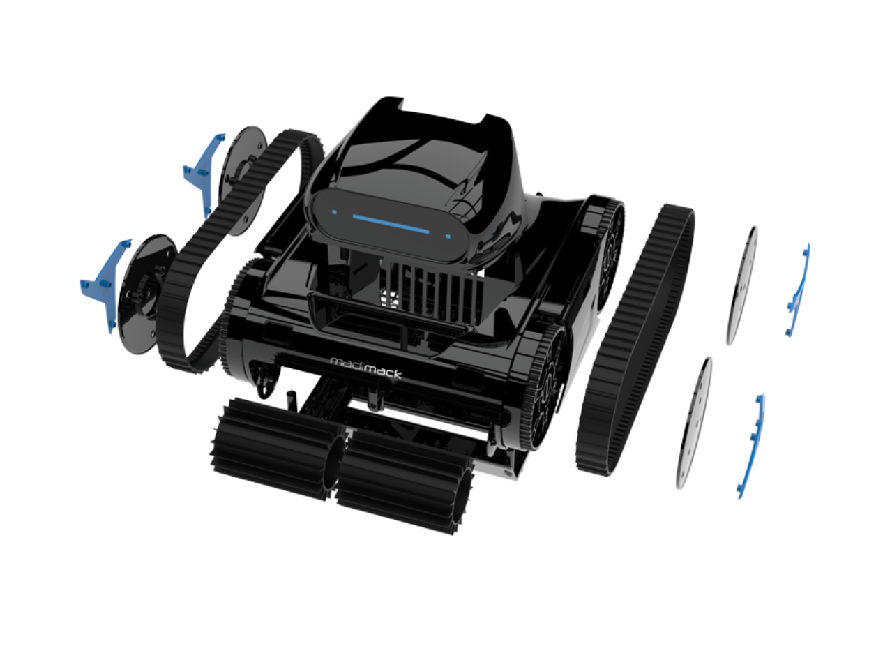 Madimack GT Freedom Plus cordless pool robot