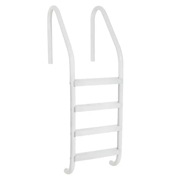 Saftron 4 Step Pool Ladder – White No Earthing Required