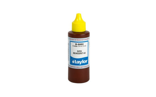 Taylor R-0002 DPD #2 Reagent 60mL – Total Chlorine Test Solution
