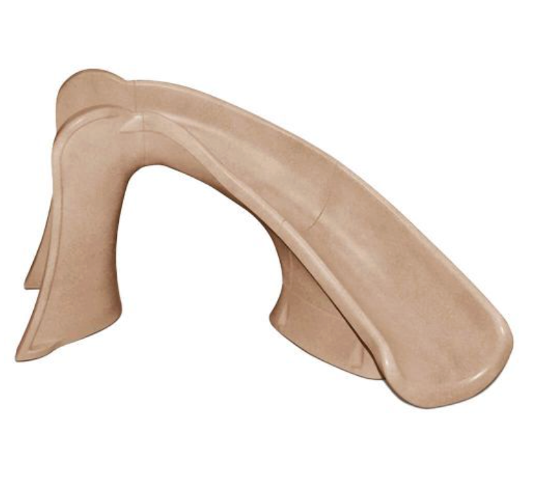 SR Smith Cyclone Pool Slide Sandstone