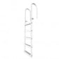 Saftron 4 Step Pool Dock Ladder – White No Earthing Required
