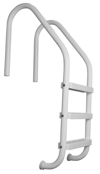 Saftron 3 Step Pool Ladder – White No Earthing Required