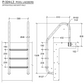 Saftron 3 Step Pool Ladder – White No Earthing Required