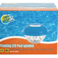 Floating pool speaker illuminated with Diamond RGB lights