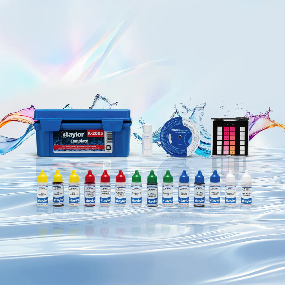 Taylor Pool In Store Kit Taylor Complete Pool & Spa Test Kit - High Range K-2005C - DPD – My ...