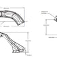 TYPHOON® POOL SLIDE  (Sandstone-Left Curve)