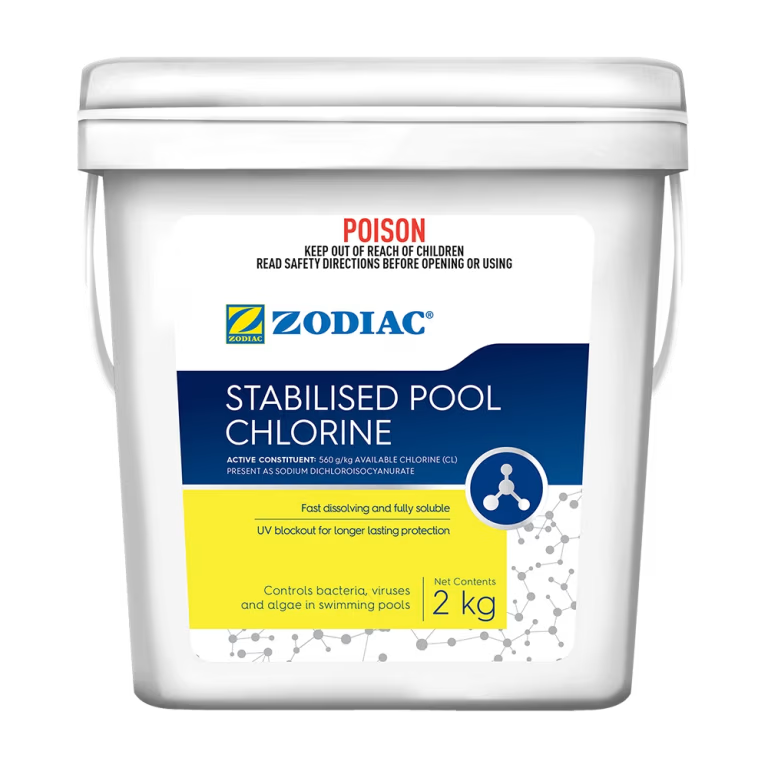 Zodiac 2kg Stabilised Pool Chlorine