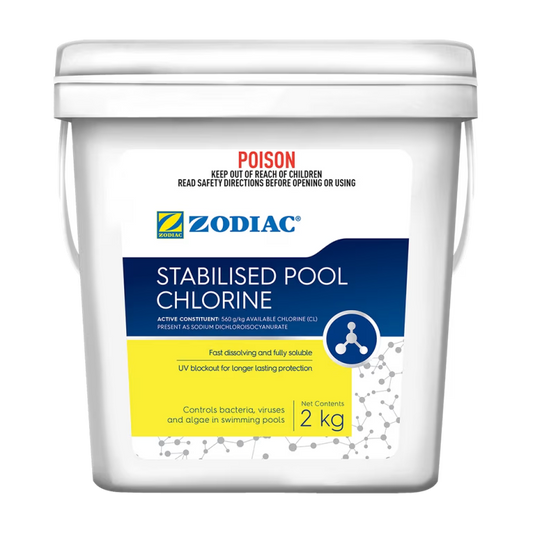Zodiac 2kg Stabilised Pool Chlorine