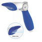Water-Wand Pro opens filter pleats while six high-pressure jets clean both sides of the cartridge.