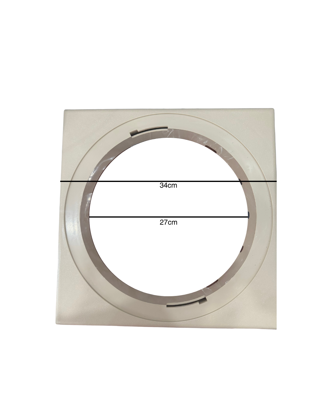 DRESS RING & LID- Beige