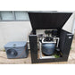 Australian made Acoustic Box Backless pool equipment cover