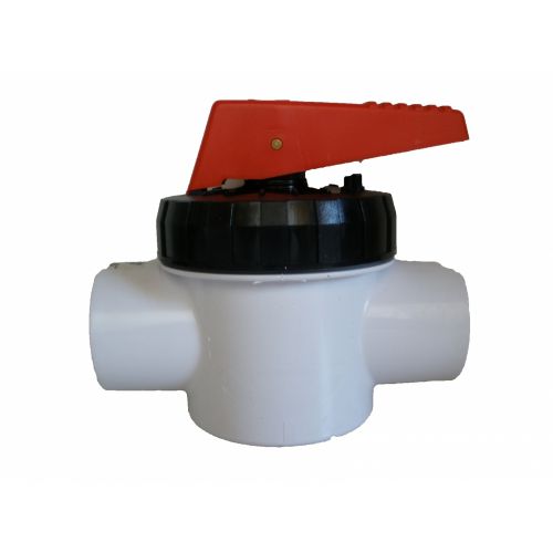 Davey 50mm 2 Way Teflon Valve