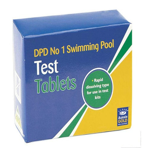 Aussie Gold Test Tablets DPD #1 | 10 x 10 Tablet Pool Strips (1000 pack)