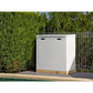 Soundproof Acoustic Box protecting residential pool equipment