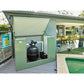 1350mm Colorbond Acoustic Box with removable access panel
