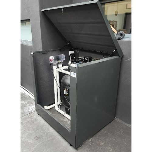 Acoustic Box Soundproof Pump & Filter Cover/Enclosure (BACKLESS) - 1650mm Wide
