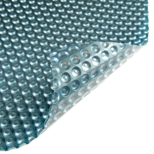 Daisy Titanium Blue 525 pool cover on residential swimming pool