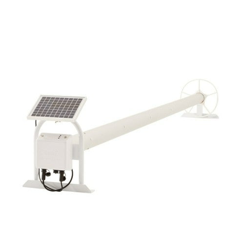 Daisy Power WM wall mounted electric pool roller with integrated solar panel