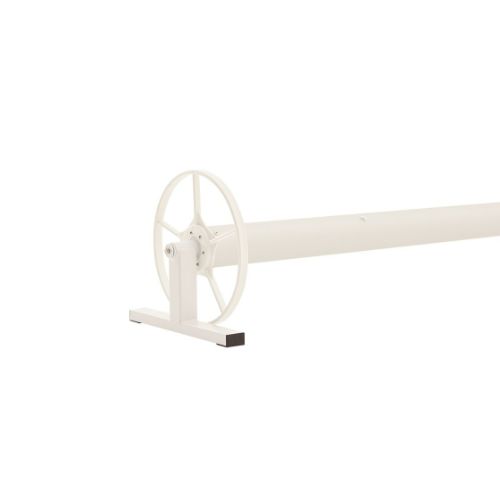 Daisy SQ Pool Roller installed beside swimming pool End