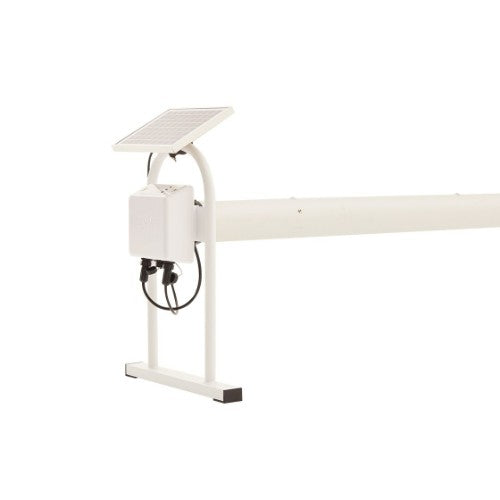 Motorised Daisy ST pool cover roller with solar charging
