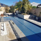 Australian made Daisy Titanium Blue solar pool cover