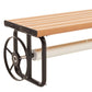 Premium Daisy under bench pool roller with timber-look finish