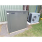 Acoustic Box open showing pool pump and cartridge filter installation