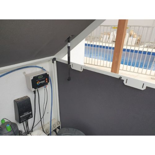 Australian-made soundproof enclosure for residential pool equipment
