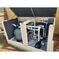 Premium Colorbond pool equipment enclosure with dual compartments