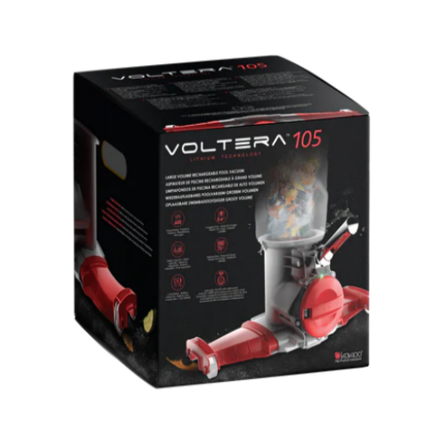 VOLTERA™ 105 Extra Wide Heavy-Duty Rechargeable Pool/Spa Vacuum Kokido [2022]
