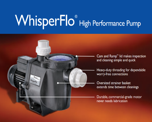 Pentair Whisperflo® Pool Pump 750w (1.0HP)