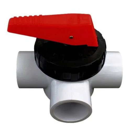 Davey 50mm 3 Way Teflon Valve